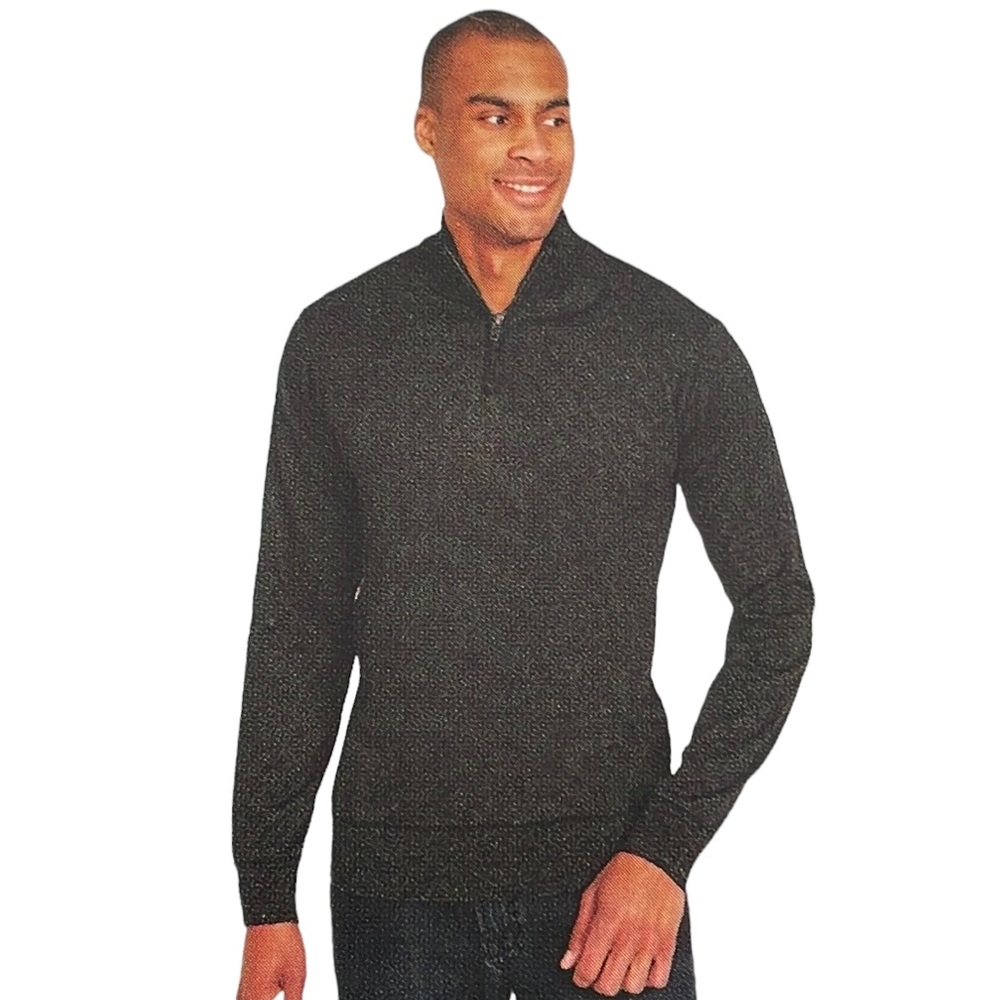 Robert Graham - 1/4 Zip Knit Sweater